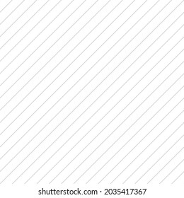 Line background. Diagonal lines seamless pattern. Simple stripe. Grey thin stripes patern. Gray stripes texture. Repeated straight geometric line. Repeating geometry backdrop for design prints. Vector