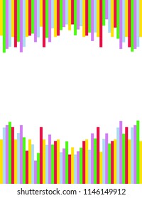 Line background of different color