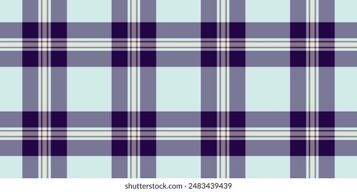 Line background plaid pattern, quilted vector seamless tartan. Damask texture fabric check textile in pastel and light colors palette.