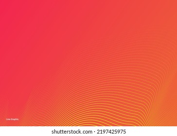 Zeilenhintergrund. Red Lines Design für die Präsentation, Produkte, Produktdesign, Label, Label Design, Paket, Verpackung, Werbung, Werbung, Web-Design, Banner, Web-Banner, Wallpaper, Vektorgrafik.