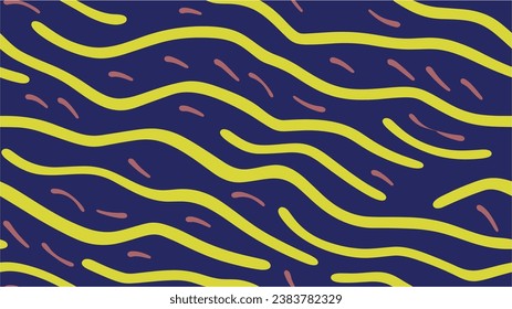 Line background and texture. Applicable for Banners, Placards, Posters, Flyers. Flat lay and top view. Groovy psychedelic background with colorful design. Endless abstract pattern. Seamless.