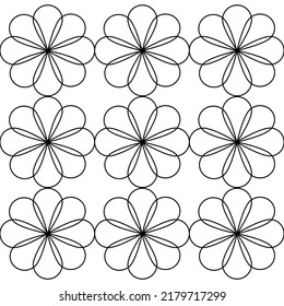 Line for background wallpaper and seamless artwork illustration texture of vector graphic line design isolated flat trendy design for cotton beautiful pattern colorful fabric paper craft and sheep