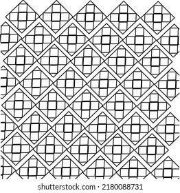 Línea para fondo de papel pintado y ilustración de arte sin fisuras textura de diseño de línea gráfica vectorial diseño aislado de moda plana para algodón hermoso patrón colorido de papel artesanal y oveja