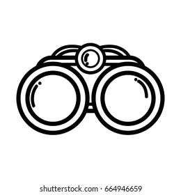line binocular element to use in the exploration
