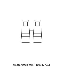 Line Binoculars Icon