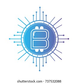 line bitcoin cryptocurrency electronic and virtual money
