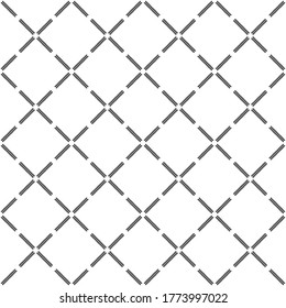 Line black abstract vector illustrator Seamless pattern background design wallpaper.