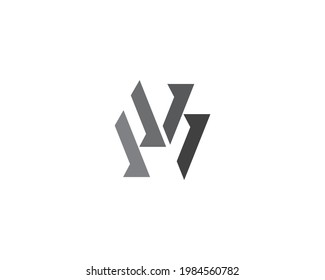 line and black vector logo design template