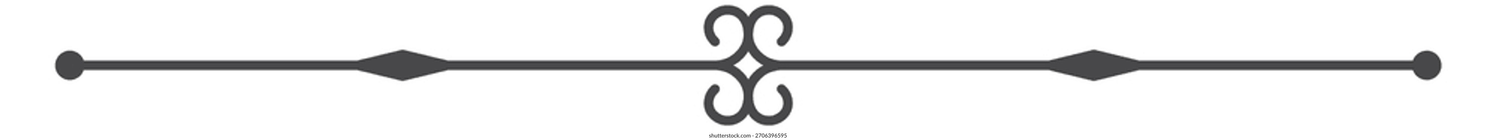 A line of black and white shapes with a white background