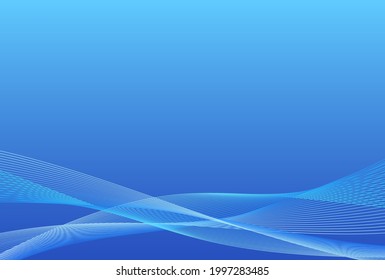 fondo abstracto de línea y azul 