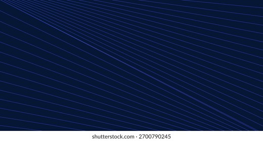 Line blue background metal pattern simple art