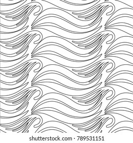 line blue shape wave pattern background