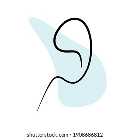 Line boho. Abstract Line Art boho. Abstract Plant Art design for print, cover, wallpaper, Minimal and natural wall art. Vector illustration.. Abstract Plant Art design for print, cover, wallpaper, M