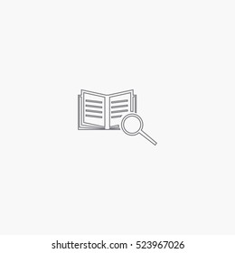 line book icon