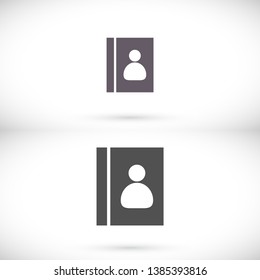 line book Icon . Lorem Ipsum Illustration design