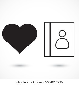 line book Icon . Lorem Ipsum Illustration design