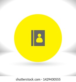 line book Icon . Lorem Ipsum Illustration design