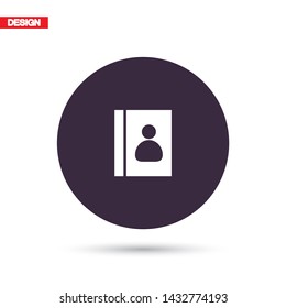 line book Icon . Lorem Ipsum Illustration design
