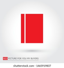 line book Icon . Lorem Ipsum Illustration design