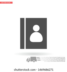 line book Icon . Lorem Ipsum Illustration design