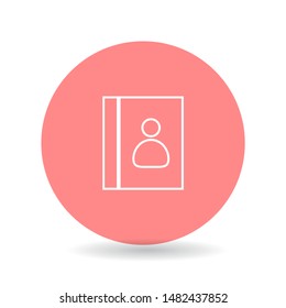 line book Icon . Lorem Ipsum Illustration design