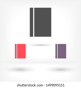 line book Icon . Lorem Ipsum Illustration design