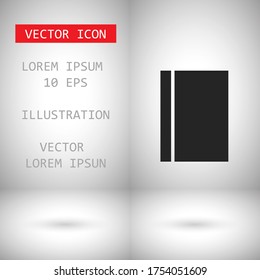 line book Icon . Lorem Ipsum Illustration design