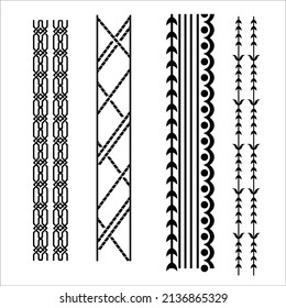 Line Border For Textile Design or others