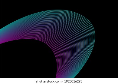 Line broken stripes futuristic pattern background. Line artwork for design flyer, club party invitation, shop poster etc