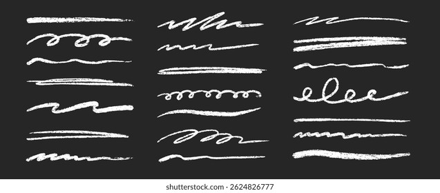 Line brush doodle stroke pencil pen sketch vector texture. Handwritten marker paint chalk paper cross, grunge draw emphasis. Scribble crayon pencil stroke doodle underline shape. Vector illustration