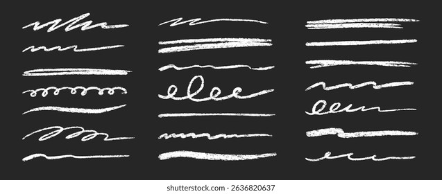Line brush doodle stroke pencil pen sketch vector texture. Handwritten marker paint chalk paper cross, grunge draw emphasis. Scribble crayon pencil stroke doodle underline shape. Vector illustration