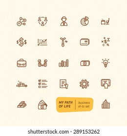 Line business elements set