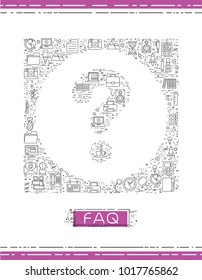 Line business icons are grouped in Question