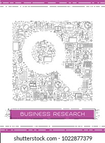 Line business icons are grouped in Search
