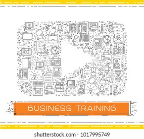 Line business icons are grouped in Tube