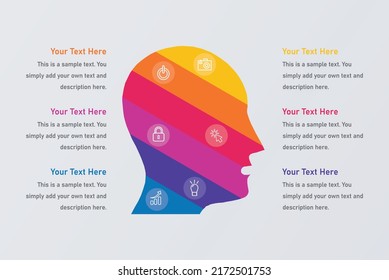 Line business steps thinking strategy management graphics design 6