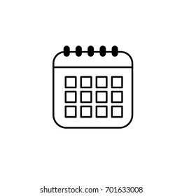 line calendar data to organizer important things