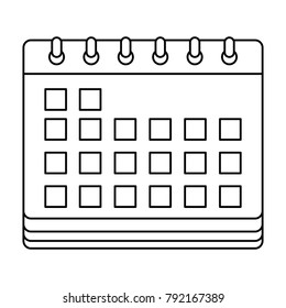 line calendar to date information event days