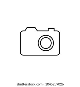 Line camera. vector camera. vector line camera