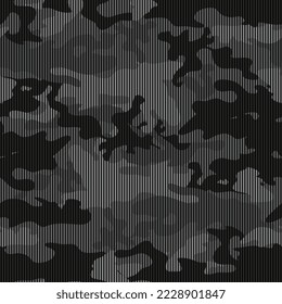 LINE CAMOUFLAGE SEAMLESS PATTERN FOR MILITARY