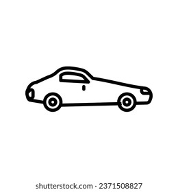 line car icon stock illustration 