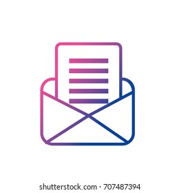 line card letter with important message information