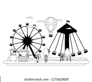line carnival entertainment event and performance festival