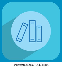 Line catalog vector icon