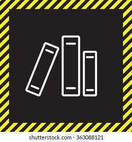 Line catalog vector icon