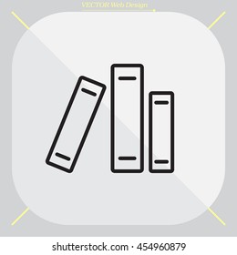 Line catalog vector icon