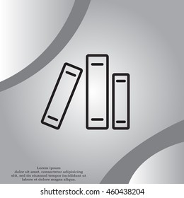 Line catalog vector icon