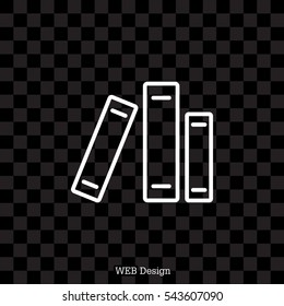 Line catalog vector icon