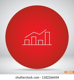  Line chart icon