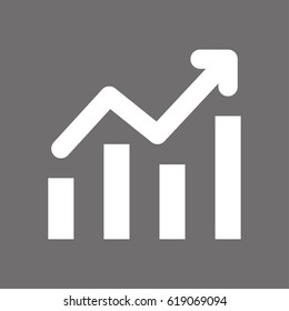 Line chart icon
